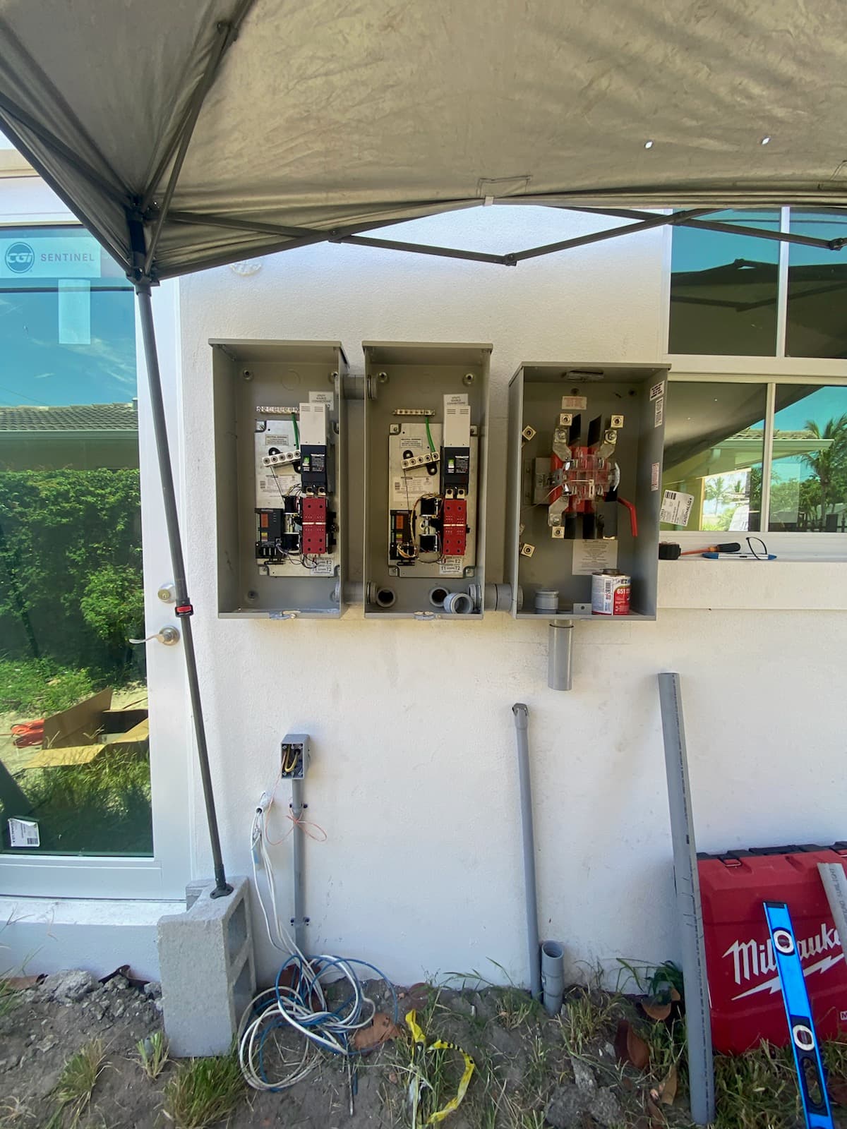 JDL Electrical & Generator Services on the job